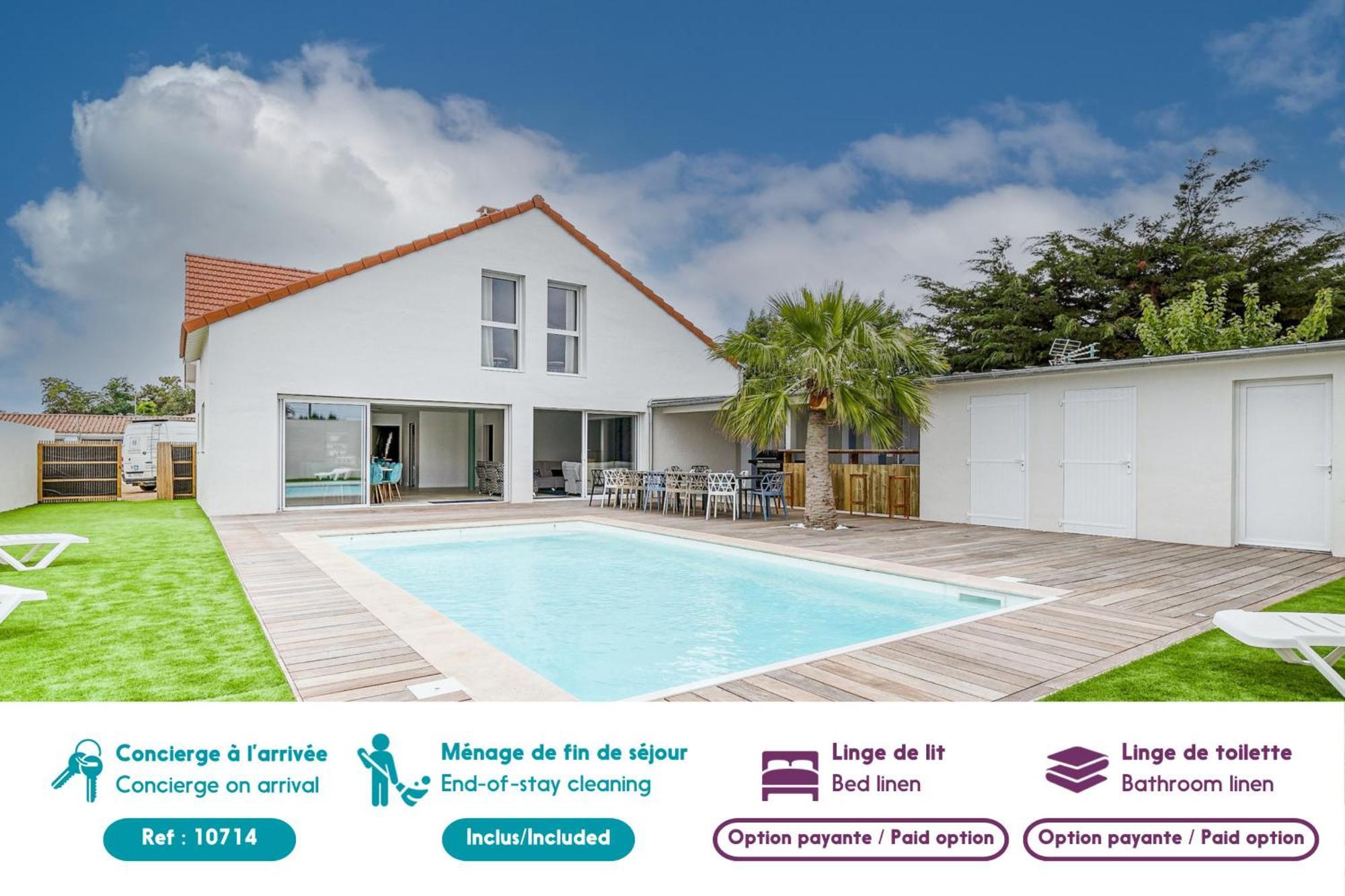 Magnifique Villa Pour Grande Famille A La Barre-De-Monts Eksteriør billede